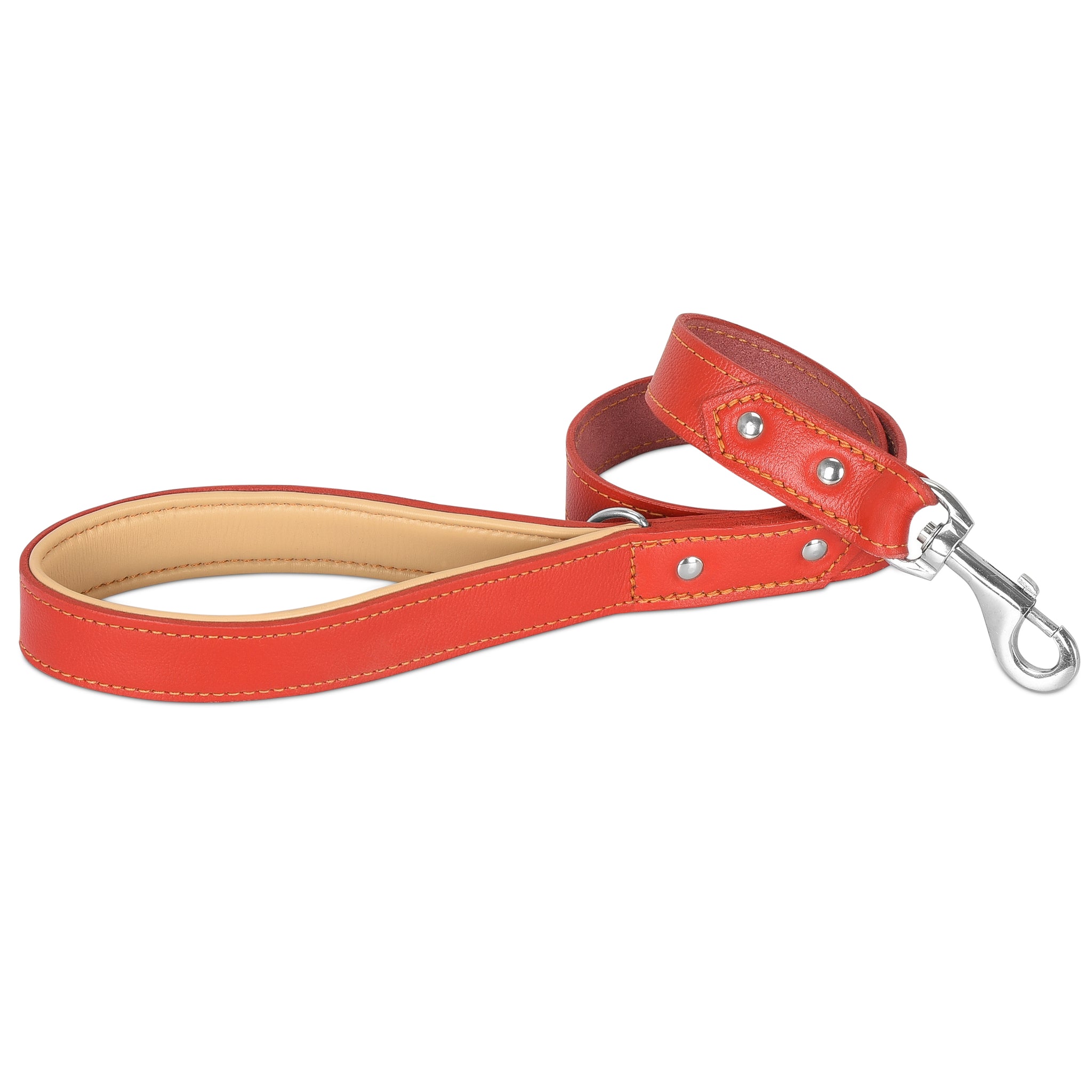 Leather training leashes for dogs best sale